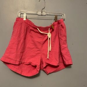 Pink shorts